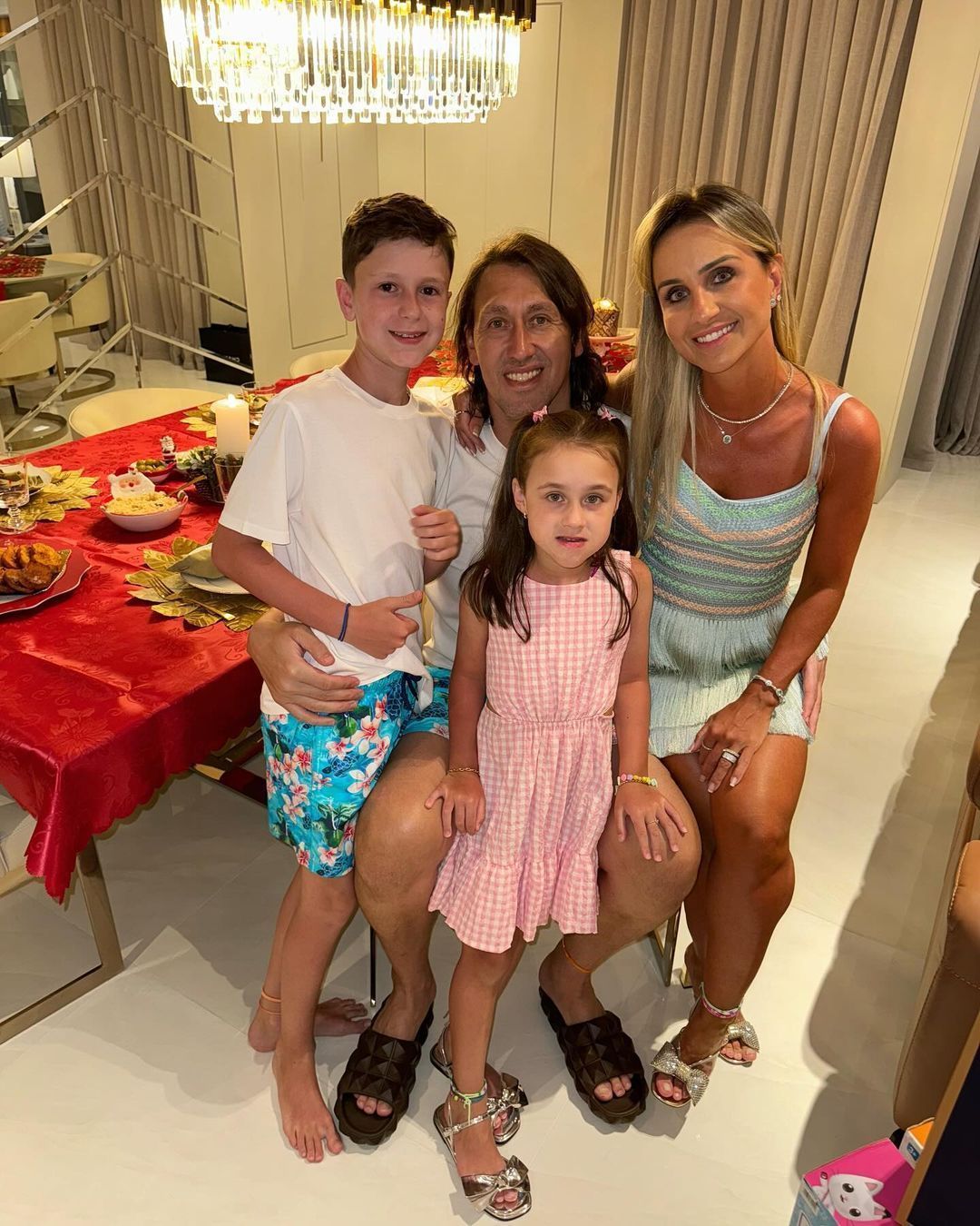 Como foi o Natal do elenco do Corinthians; veja fotos