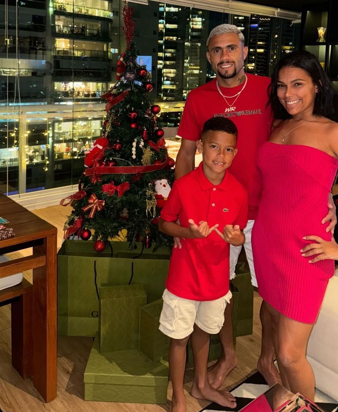 Como foi o Natal do elenco do São Paulo; veja fotos