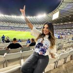 Esposa de jogador do Cruzeiro mostra 'mordomias' de famílias em dias de jogos no Mineirão