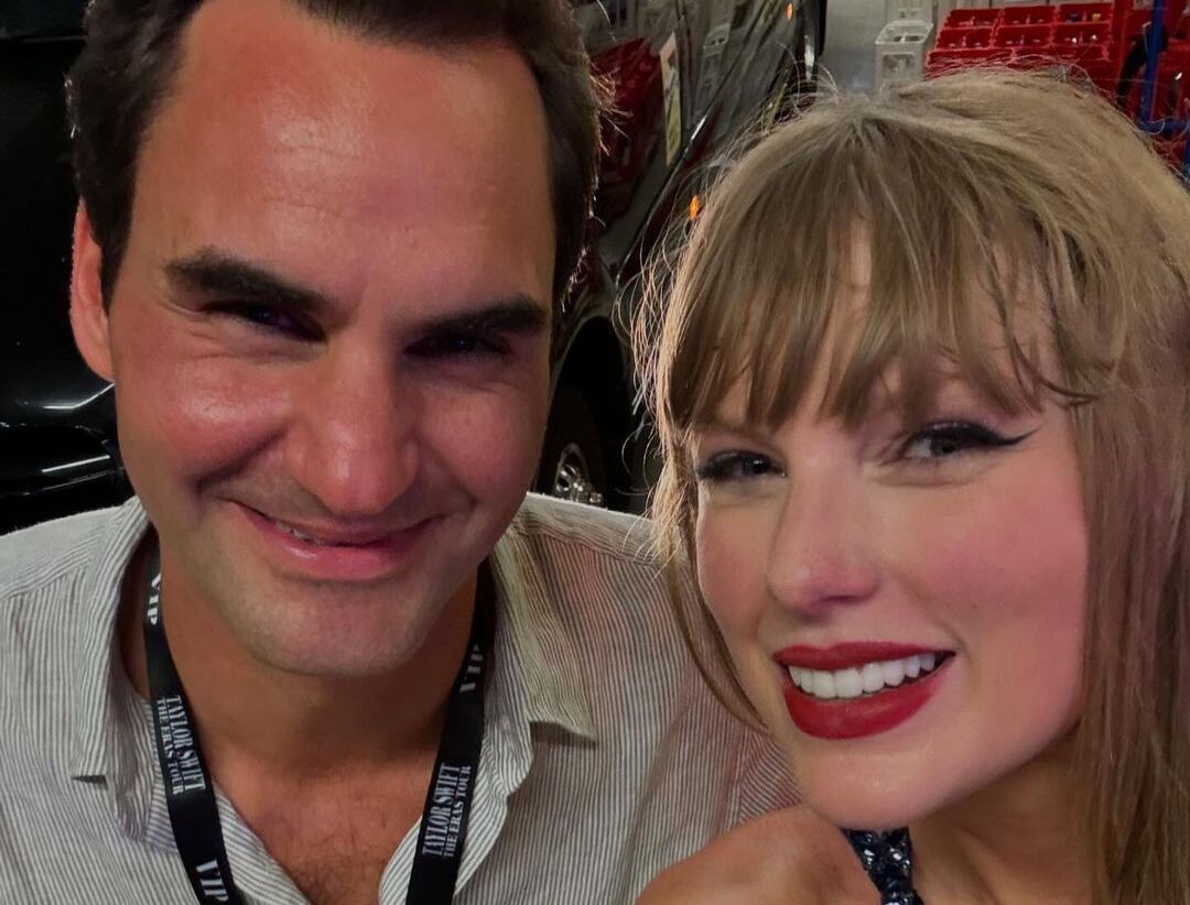 Lenda do tênis participa de tradição de fãs e reage a encontro com Taylor Swift