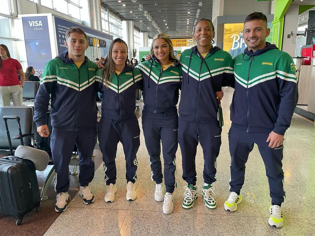 Paris 2024: atletas de Judô do Time Brasil desembarcam na França