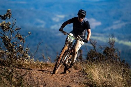 Ciclista na primeira edição do Sertões MTB Nova Lima
