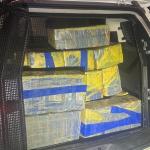PMR apreende 456 barras de maconha em Muriaé (MG)
