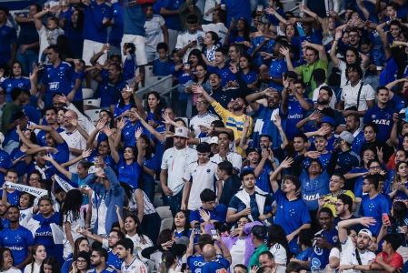 Torcida do Cruzeiro está liberada para os jogos do clube no Mineirão
