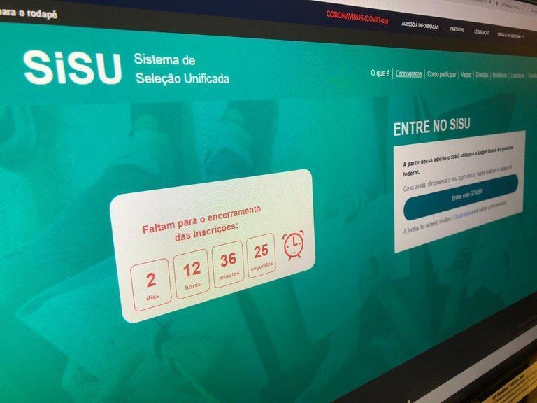 Sisu 2024: inscrições para concorrer a uma vaga em universidades públicas se encerram na quinta (25)