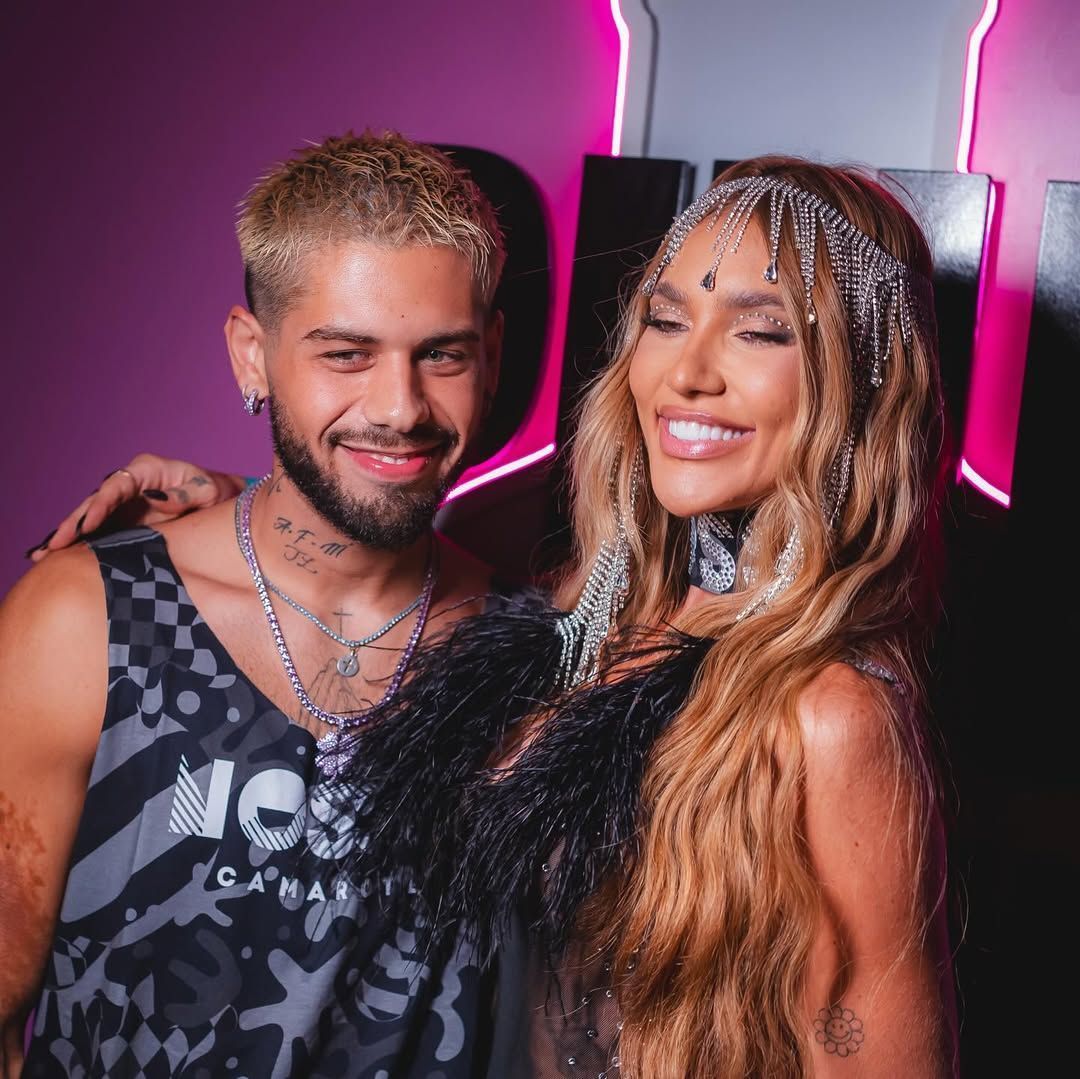 Virginia e Zé Felipe comentam 'latada' na cabeça na Sapucaí