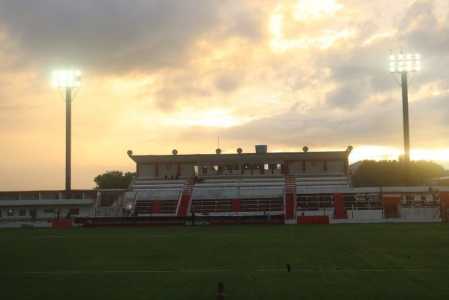 Estádio Estrela D'Alva, em Bagé, palco de Guarany x Grêmio pelo Gauchão