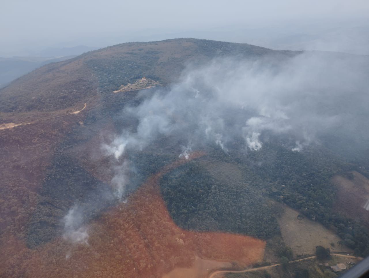 Em nove meses, Minas já registra em 2024 mais queimadas em vegetação que em 2023