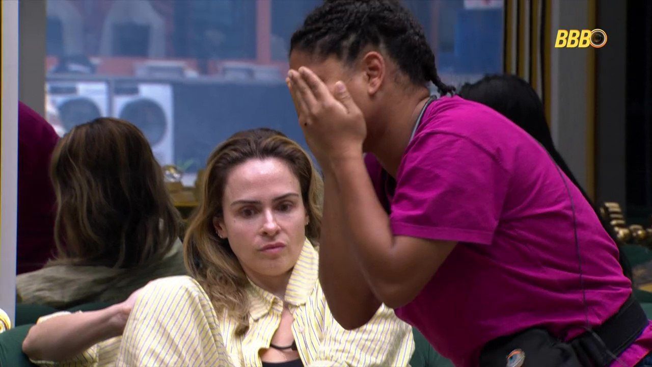 Milena entra em crise após Sol Vega ser expulsa do BBB 26