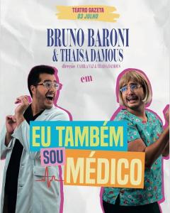 Bruno Baroni interpreta personagem "Sandra", enfermeira já conhecida do público nas redes sociais