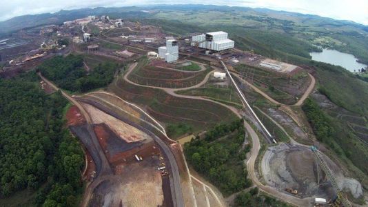 Complexo de mineração da Vale em Nova Lima