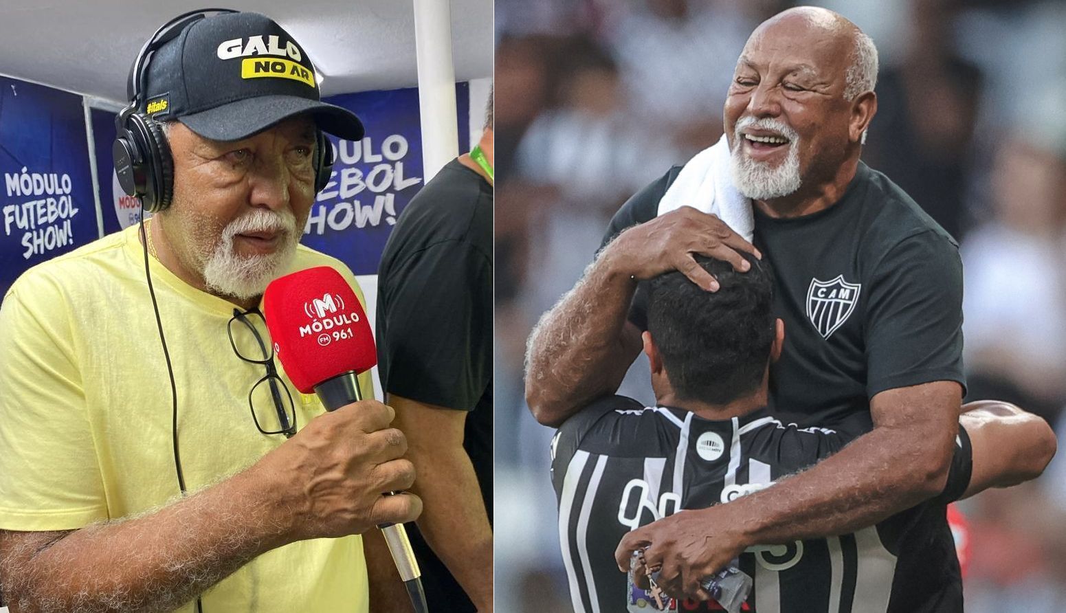 Ex-massagista do Atlético, Belmiro vive experiência inédita após aposentadoria