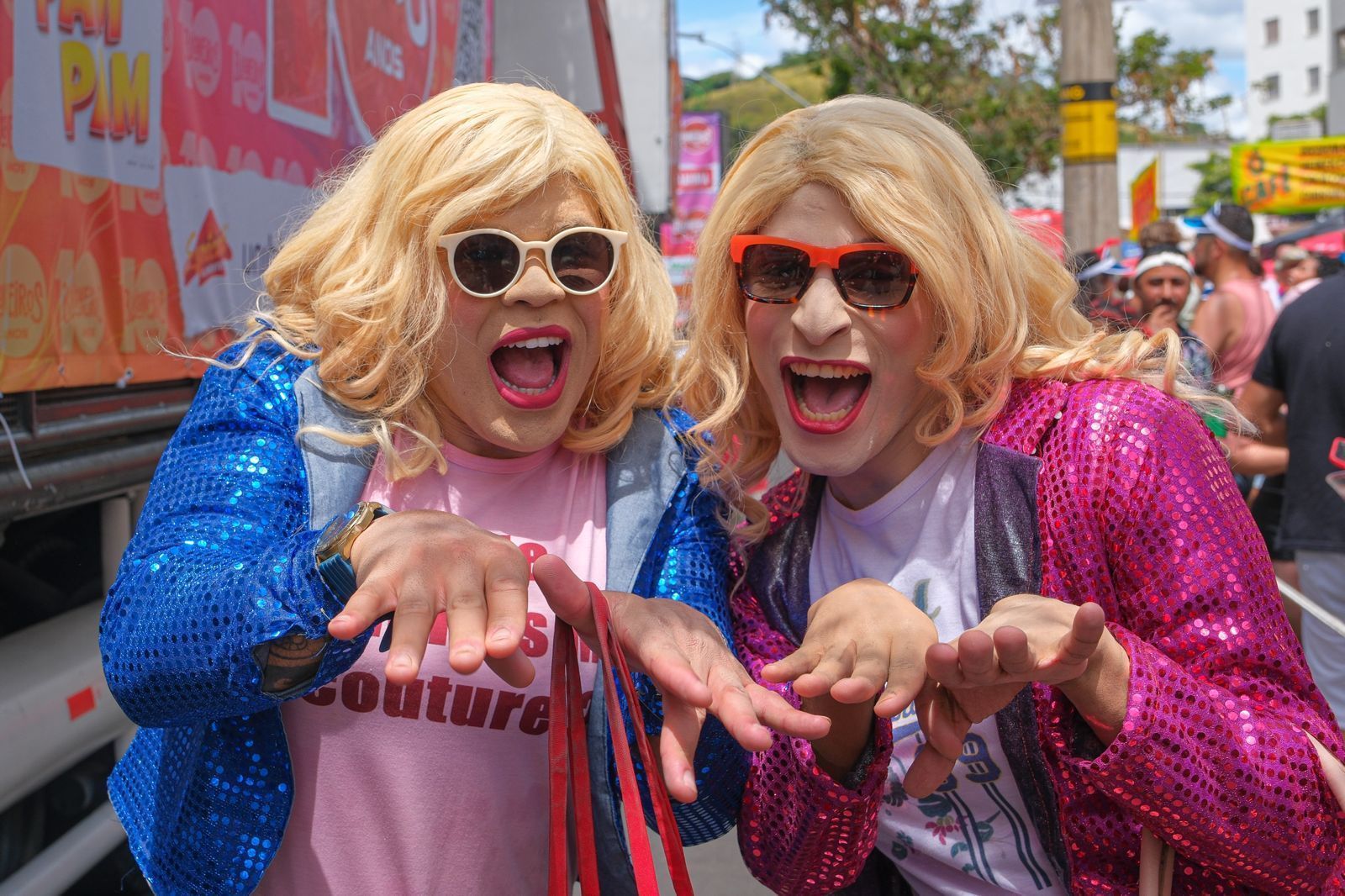 Carnaval de BH: veja imagens do desfile do grupo Baianeiros neste domingo (2)