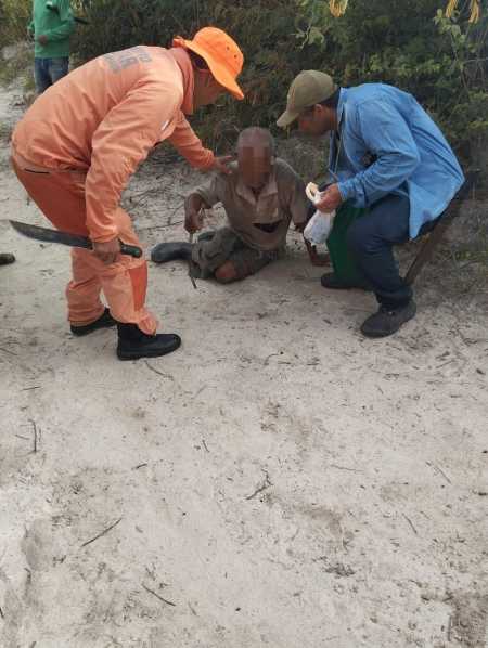 Idoso desaparecido é encontrado pelos Bombeiros
