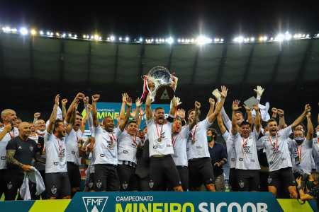 Sampaoli foi campeão mineiro pelo Atlético em 2020
