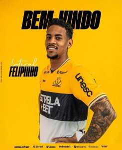 Felipinho acerta com o Criciúma até o fim de 2025