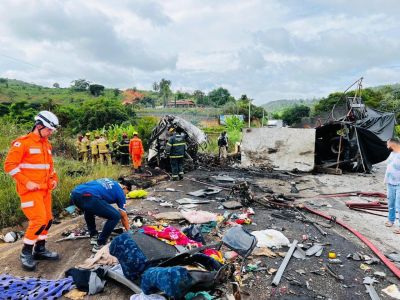 Tragédia no Vale do Mucuri: acidente com ônibus deixa 39 mortos