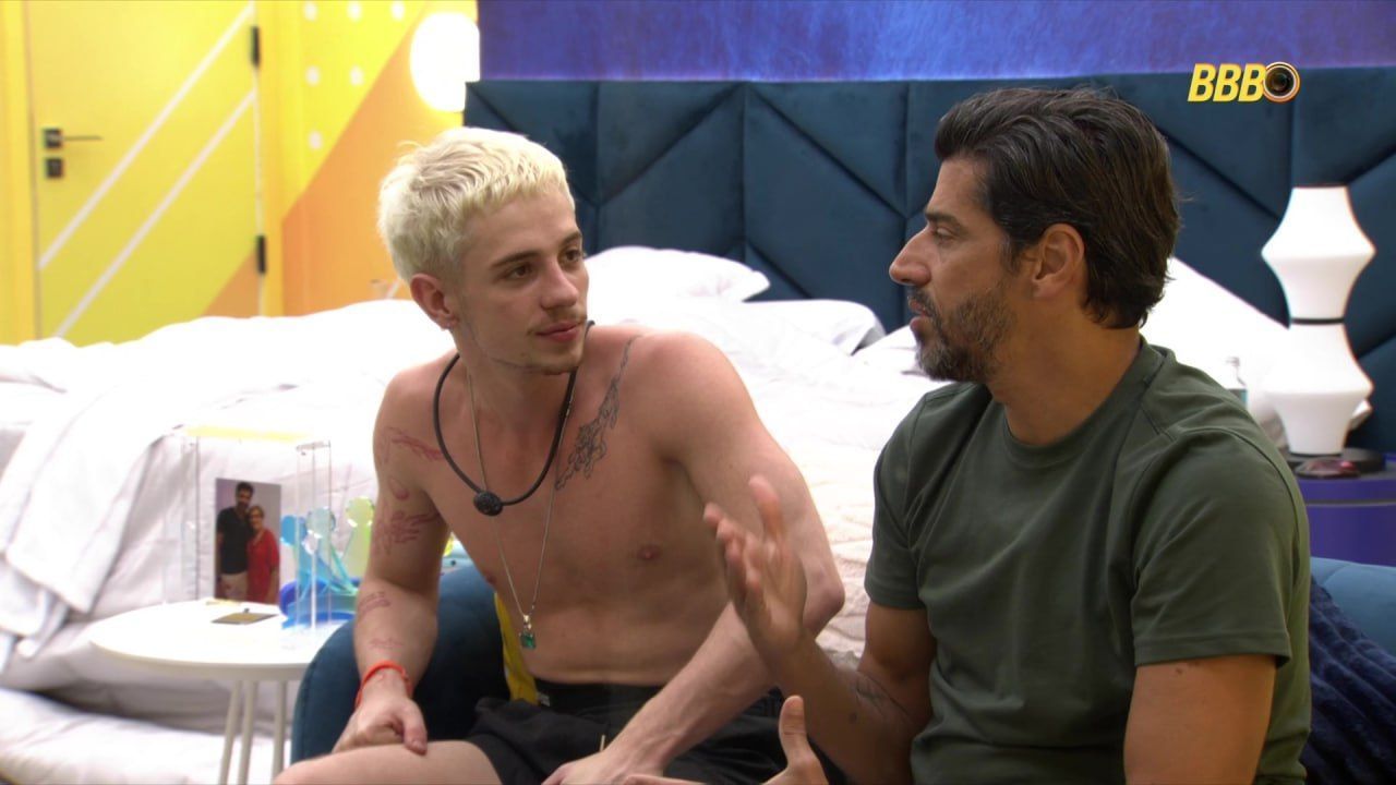 Ana Paula recebe opinião polêmica de Alberto Cowboy no BBB 26