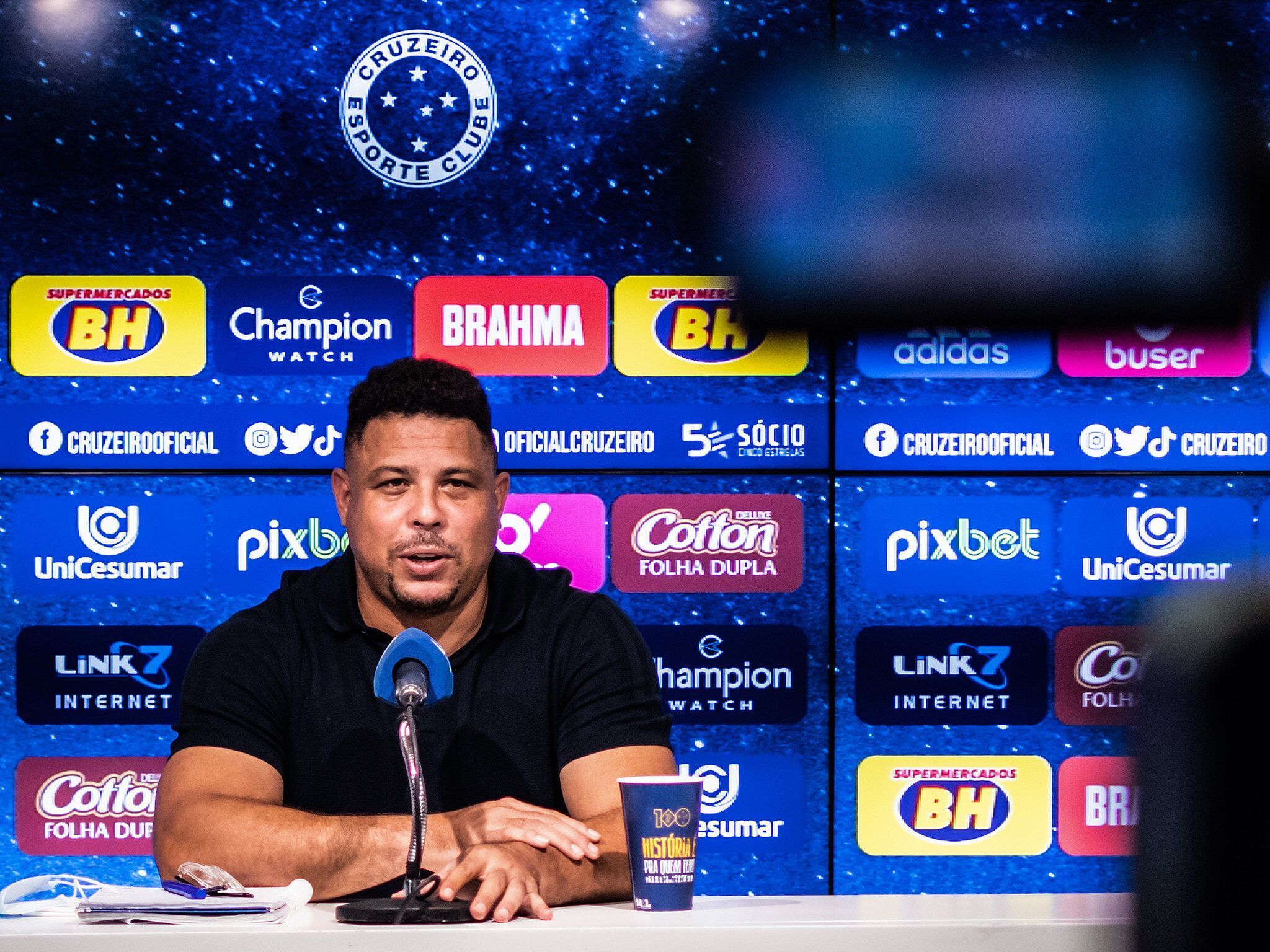 Pedro Lourenço, Ronaldo e Gabriel Lima concedem entrevista no Cruzeiro; assista