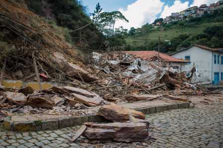 Encosta do Morro da forca desabou em 2022