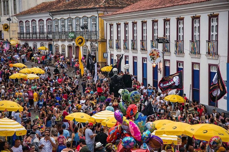 Carnaval de Ouro Preto recebe 60 mil foliões e movimenta R$ 55 milhões