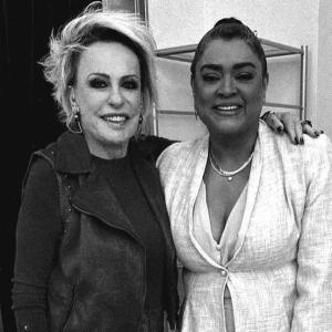 Ana Maria Braga se despede de Preta Gil
