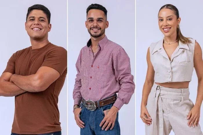 Para quais times torcem os finalistas do BBB 25