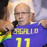 Velório de Zagallo será aberto ao público, neste domingo (7), na sede da CBF