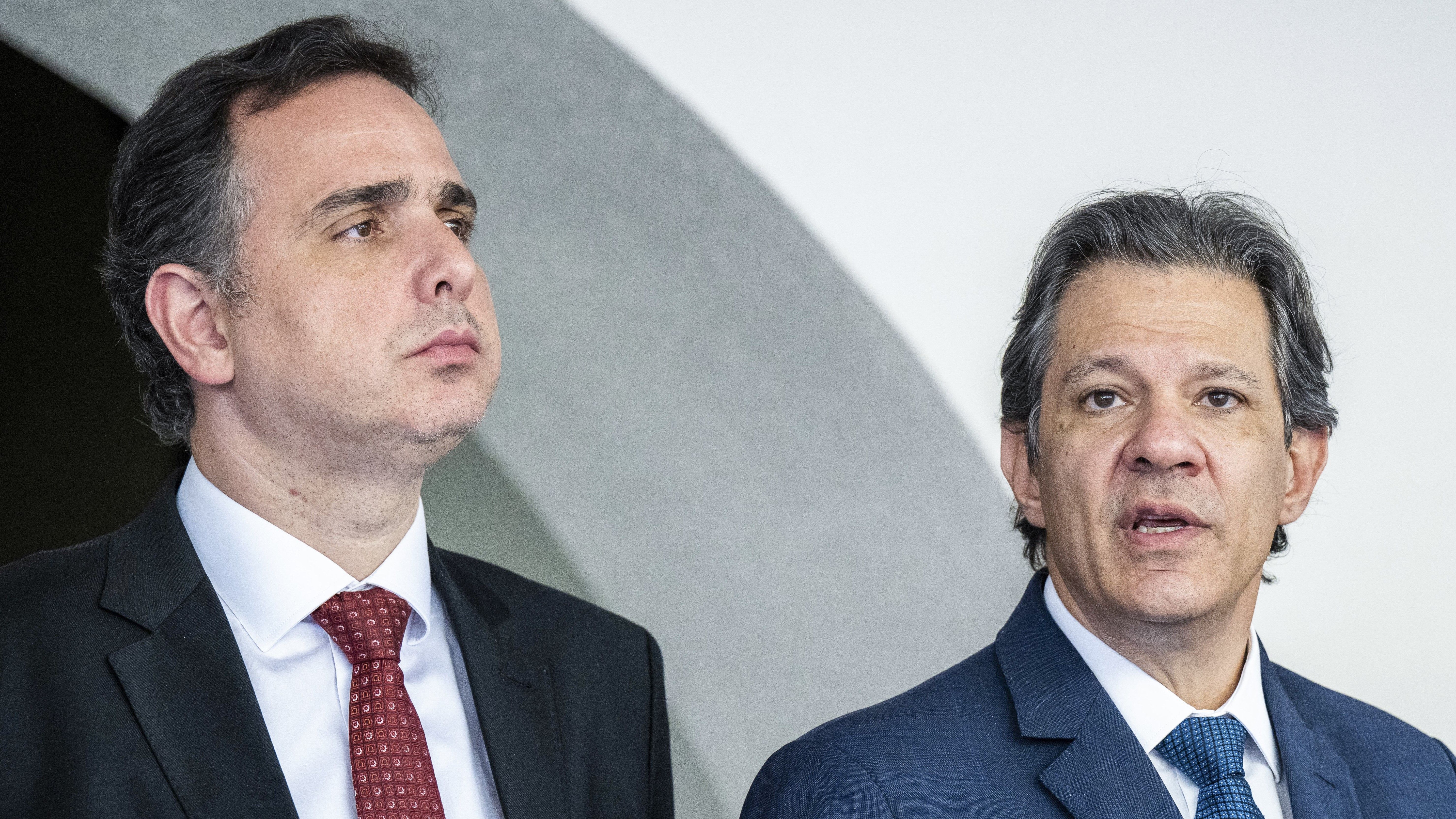 Corte de gastos: Pacheco e Haddad se reúnem para definir cronograma de votação