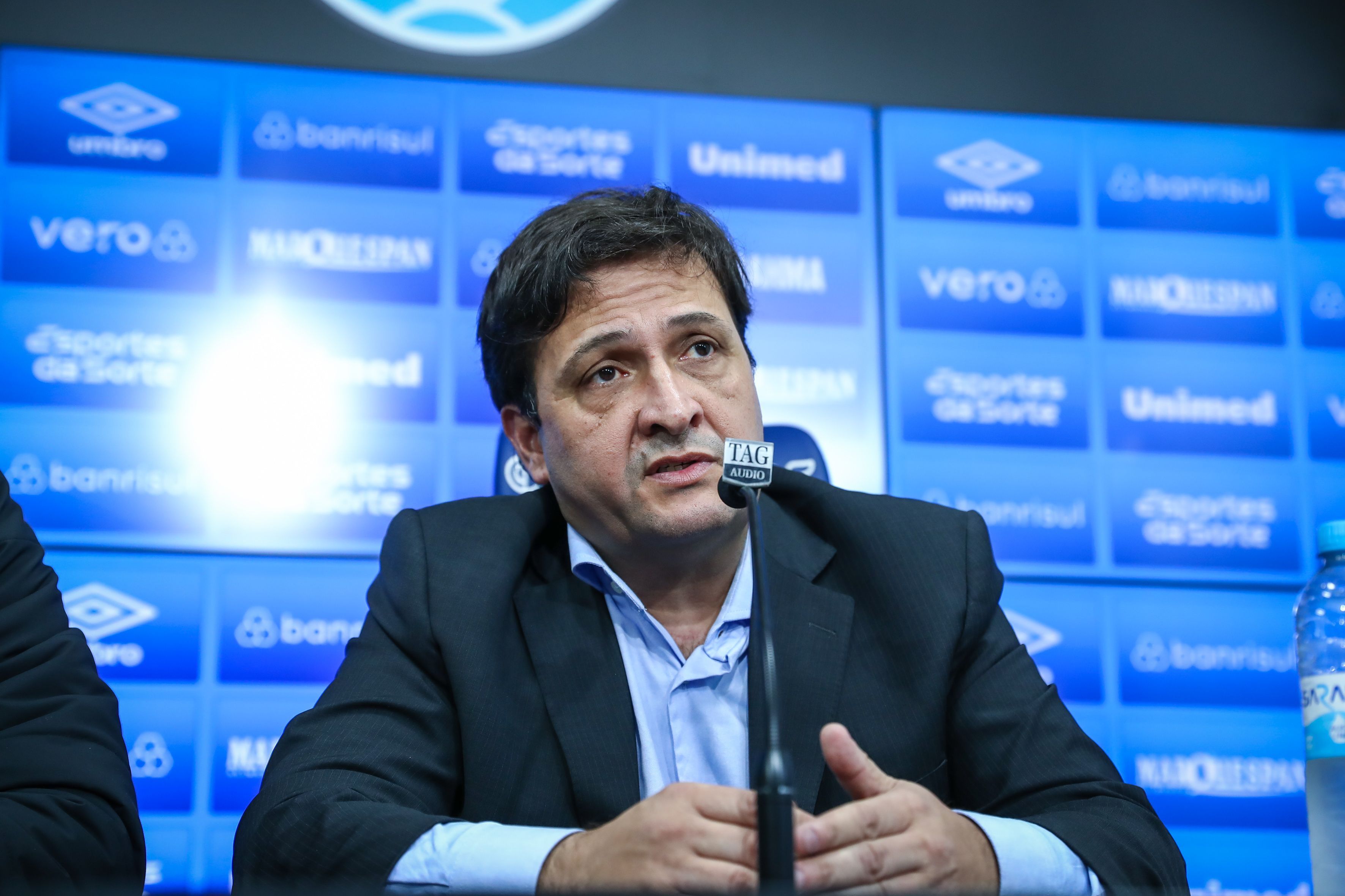 Presidente do Grêmio provoca Inter após final do Gauchão