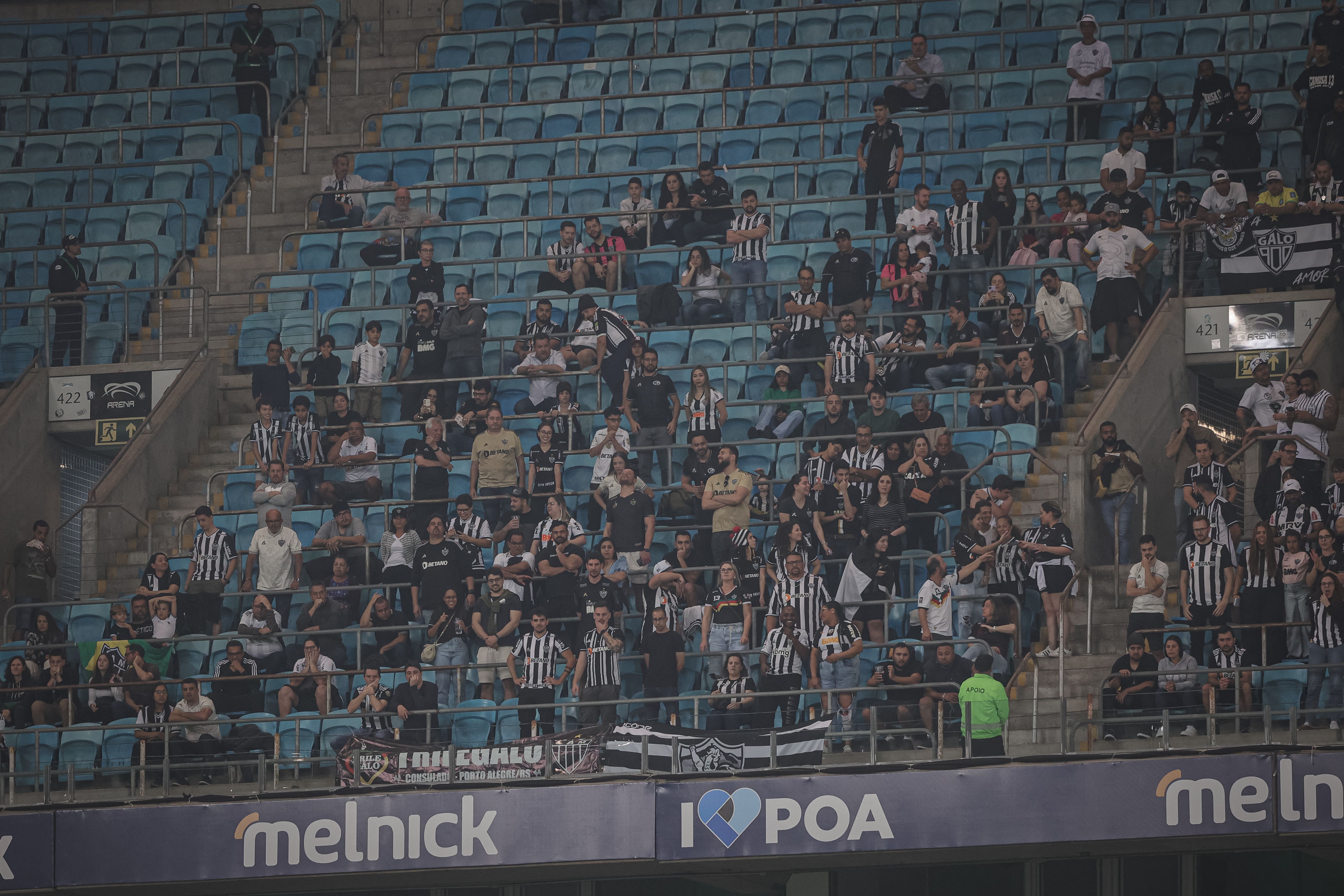 Torcida do Atlético terá ingressos 'salgados' em reabertura da Arena do Grêmio
