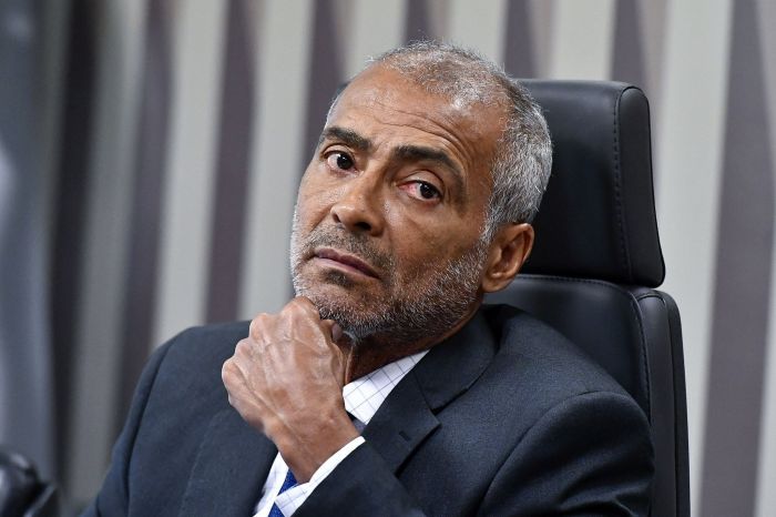 O senador Romário (PL-RJ)