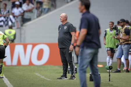 Luiz Felipe Scolari tem contrato com o Atlético até o fim de 2024