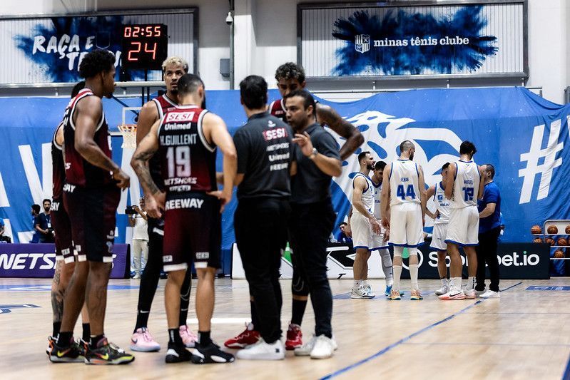 Minas x Franca: horário e onde assistir ao jogo 2 da semifinal do NBB