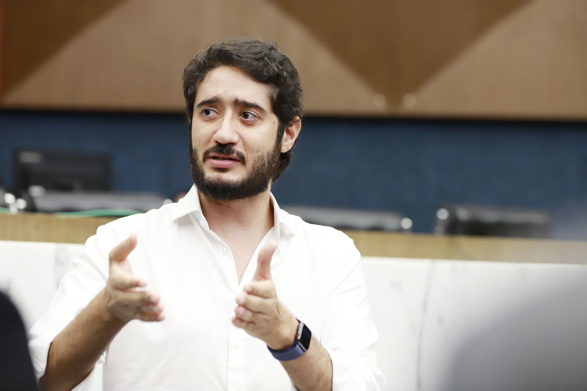 Gabriel diz que, se eleito, primeira agenda com o governo federal vai tratar de mobilidade