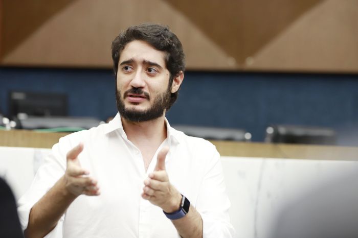 O vereador Gabriel Azevedo é o candidato do MDB à prefeitura de BH