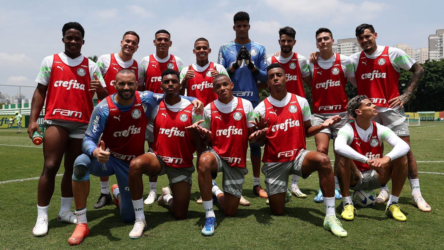 Palmeiras faz último treino do ano antes de 'jogo do título' contra o Cruzeiro