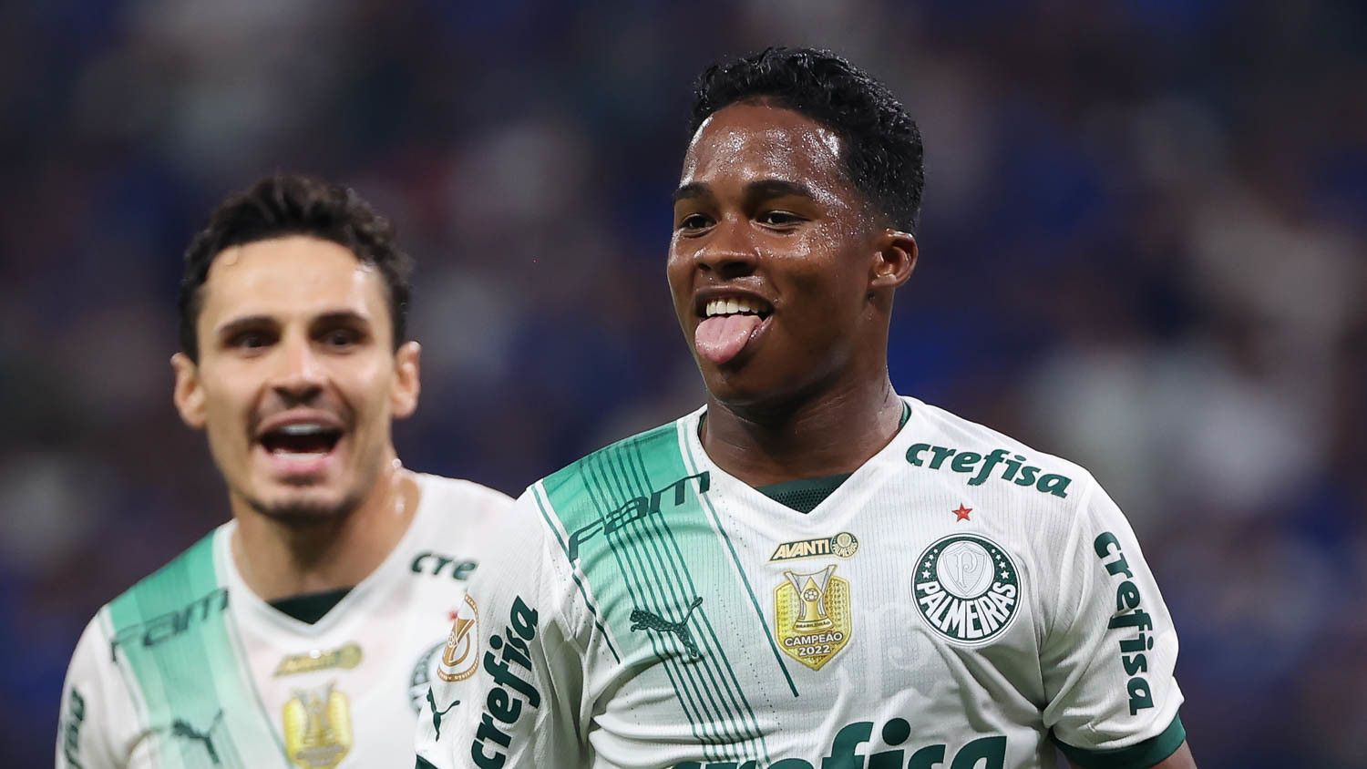 Real Madrid parabeniza Endrick por bi do Palmeiras e gol contra o Cruzeiro