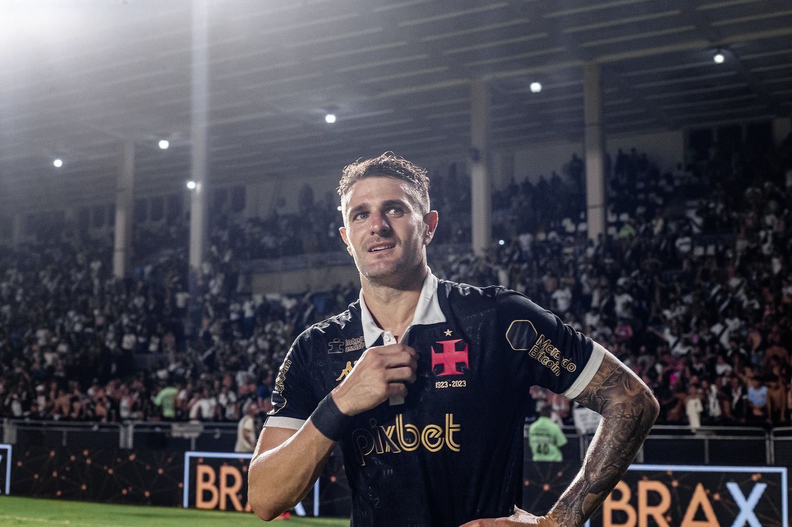 Pablo Vegetti destaca casamento perfeito com o Vasco: ‘Destinado a dar certo’