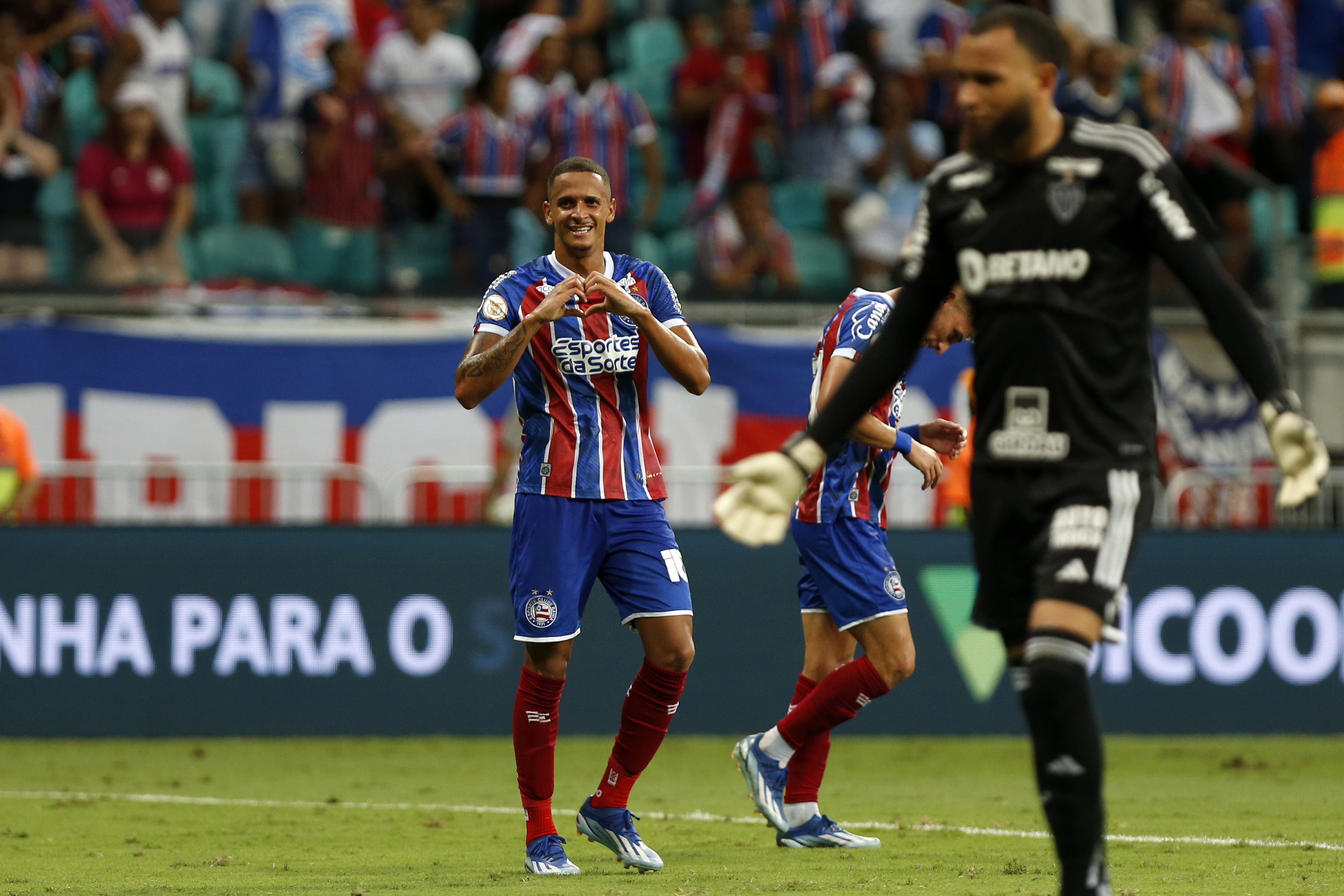 Luciano Juba, do Bahia, termina 2024 como líder em assistências no Brasil