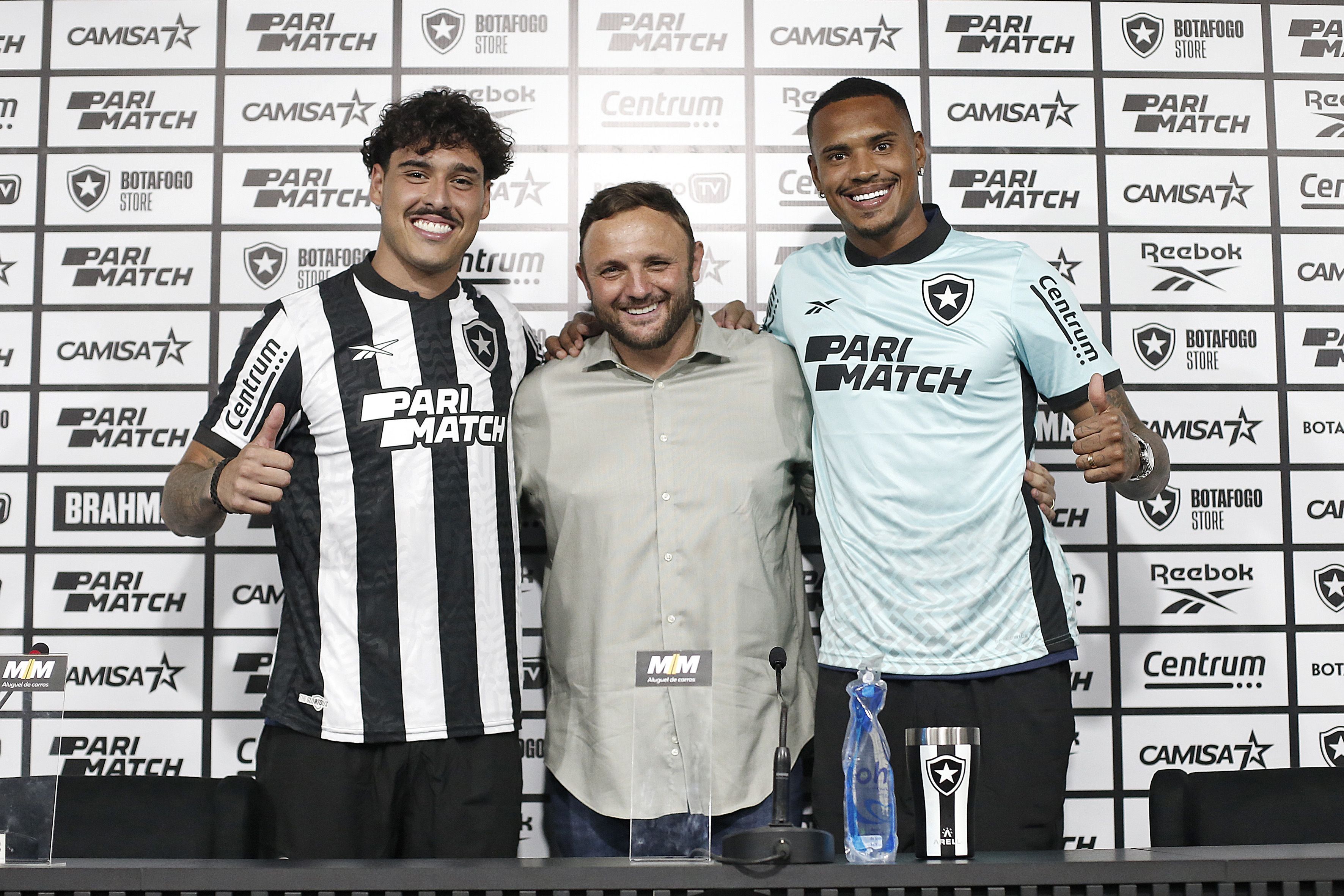Diretor do Botafogo exalta Halter e John: 'Reforços com a cara do nosso projeto'