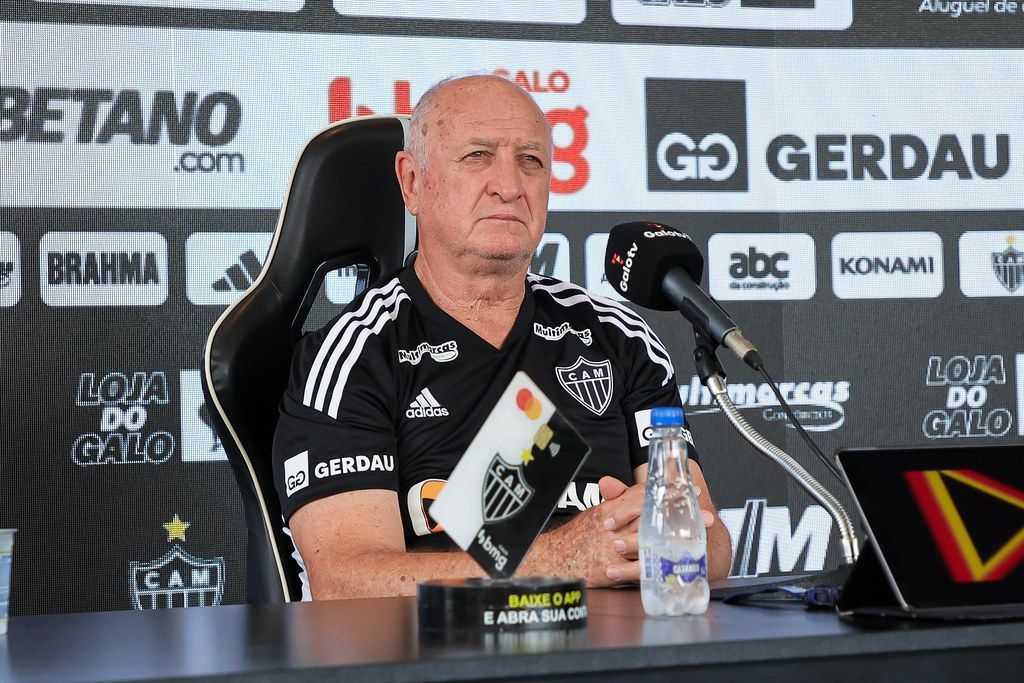 Felipão analisa elenco e pretensões do Atlético para temporada 2024