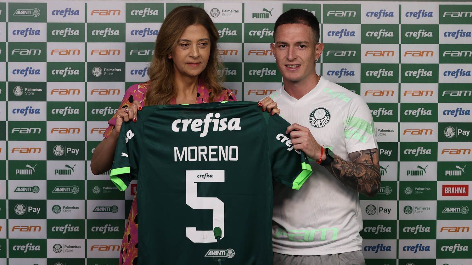 Apresentado no Palmeiras, Aníbal Moreno revela preferência em campo