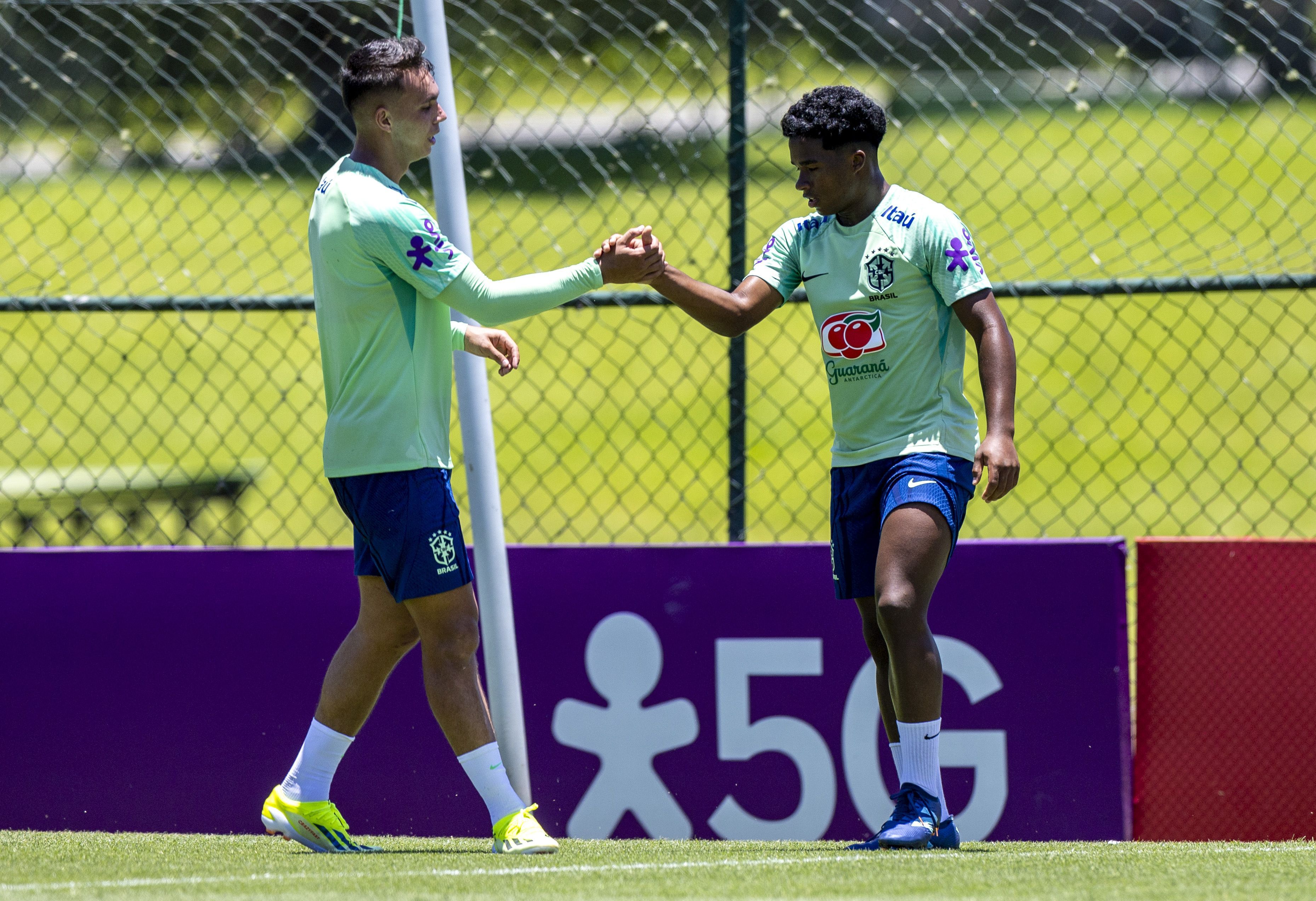 Jovens de Corinthians e Palmeiras brilham em jogo-treino da Seleção Pré-Olímpica