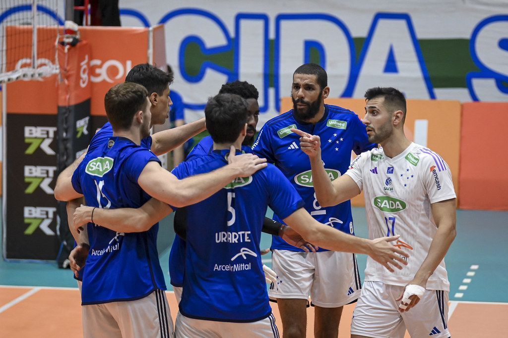 São José tropeça, e Cruzeiro termina rodada como líder da Superliga Masculina