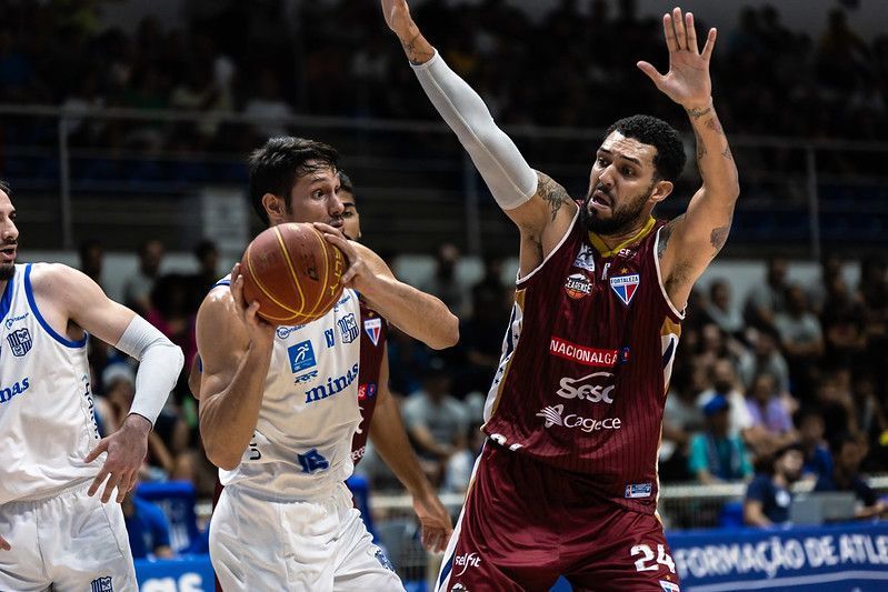 Minas visita o Fortaleza Basquete Cearense e mira mais uma vez o topo do NBB