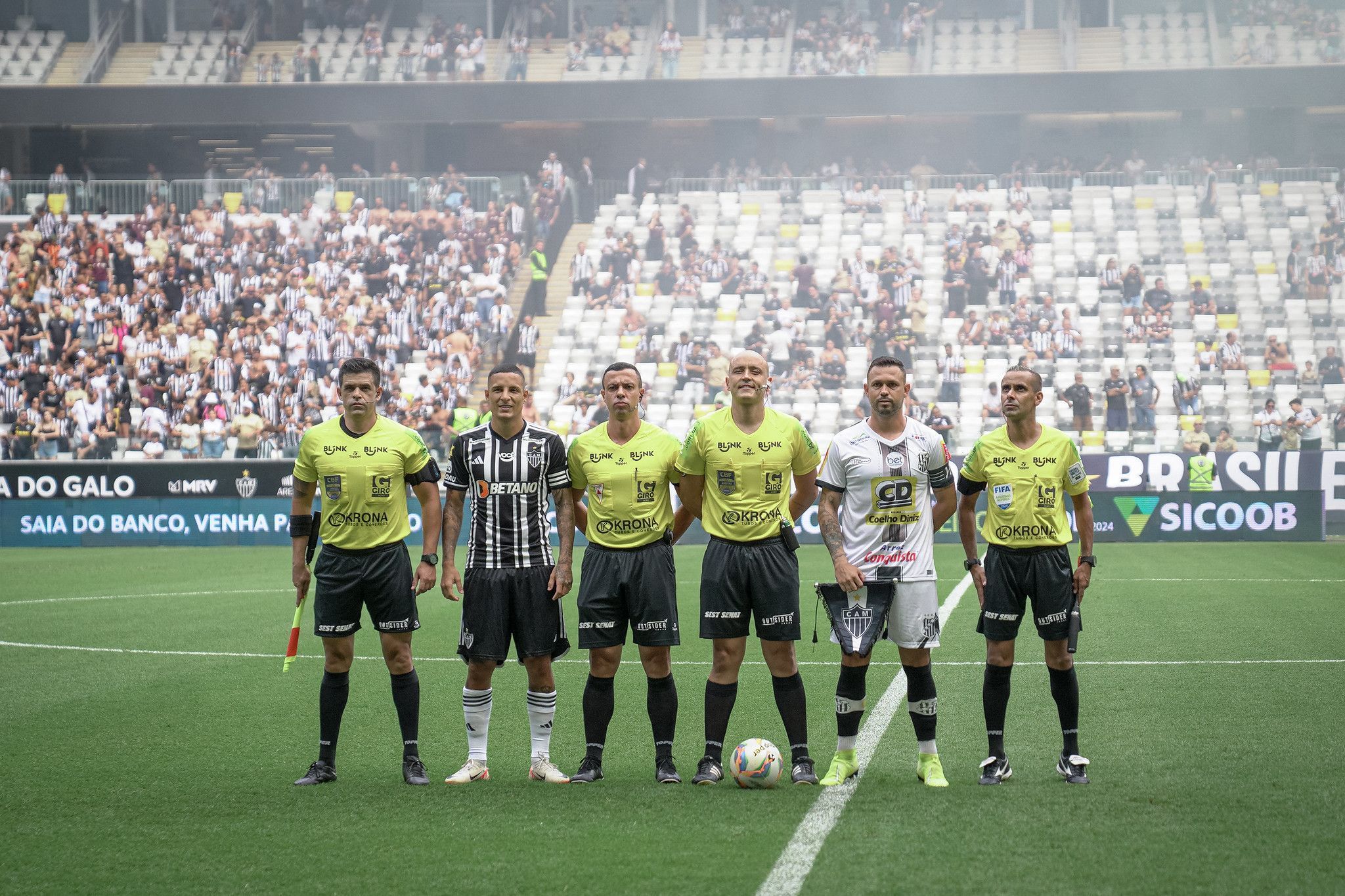 Atlético x Ipatinga: FMF define árbitro para duelo do Mineiro na Arena MRV