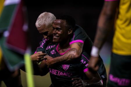 Jhon Arias na vitória do Fluminense sobre o Bangu