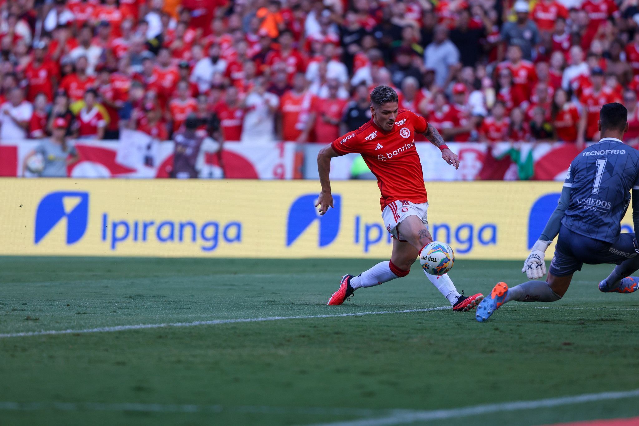 Inter está escalado com time titular para enfrentar o Santa Cruz; veja