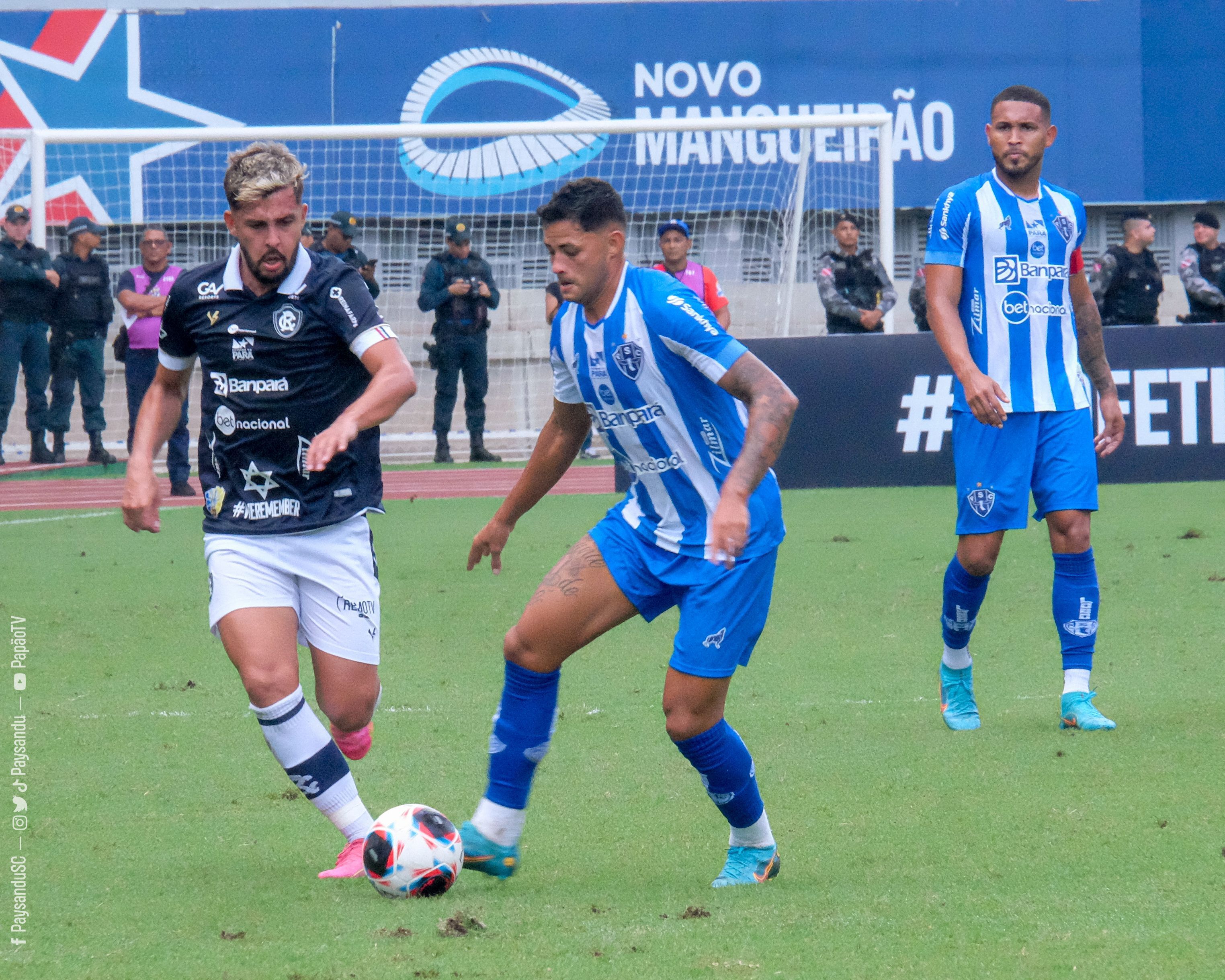 Paysandu e Remo se enfrentam por uma vaga na final da Copa Verde